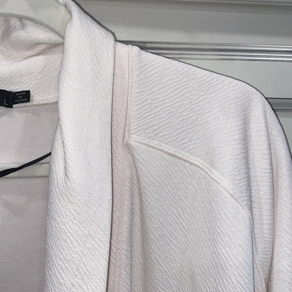 PrAna Sunrise Wrap Ivory Dreamdust Open Lounging Wrap Cardigan Sweeter L - Picture 5 of 11